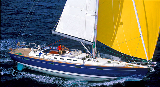 beneteau 57 bareboat sailing yacht