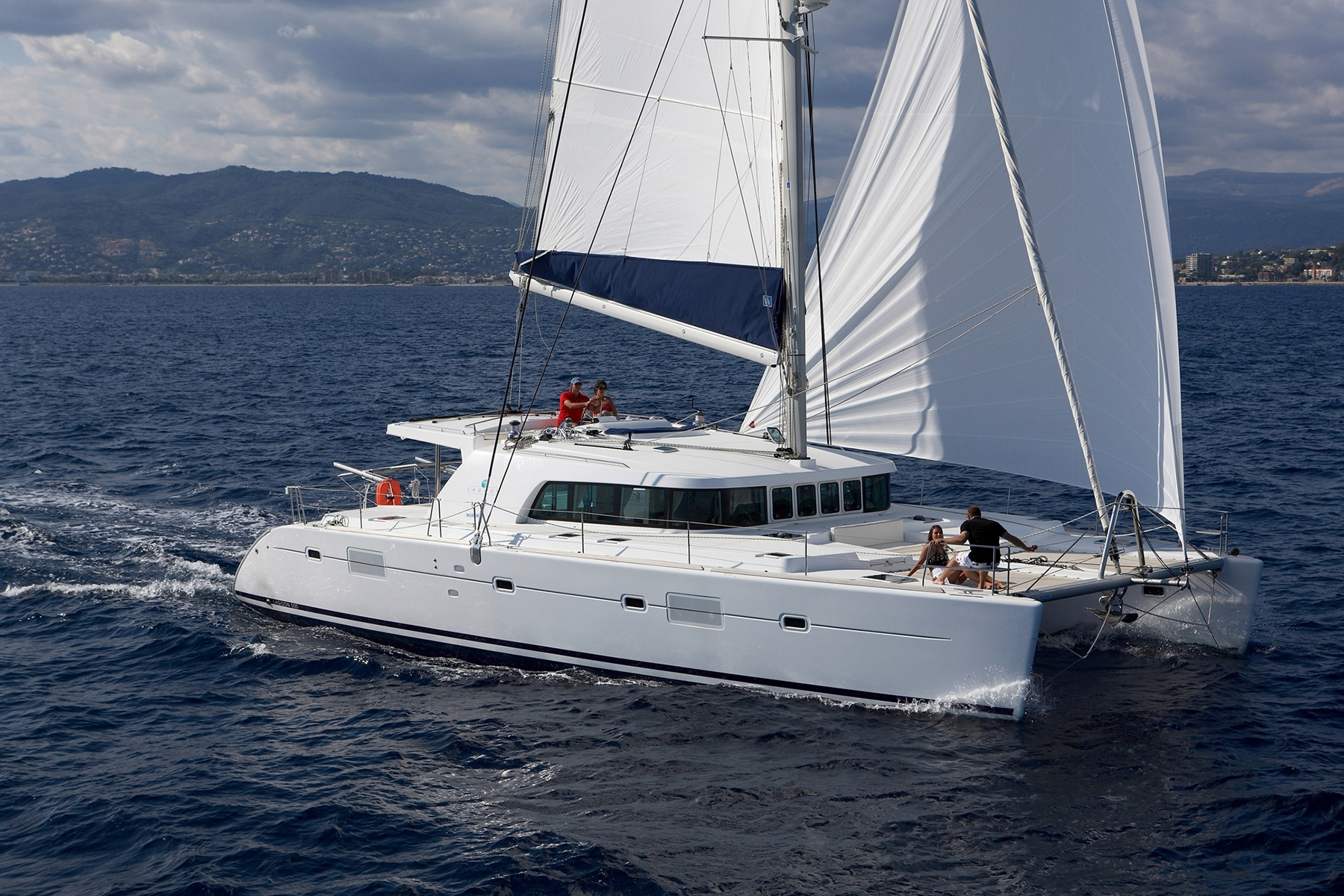 catamaran charter rhodes