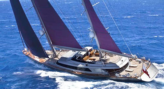 crewed sailing yachts rental greece