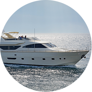 crewed motor yachts rental greece