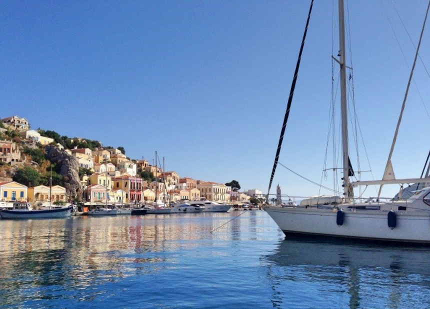 Sailing in Greece, the Dodecanese