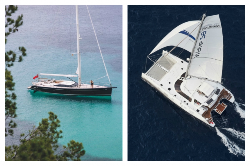 What to Charter this Summer - Monohull or Catamaran?